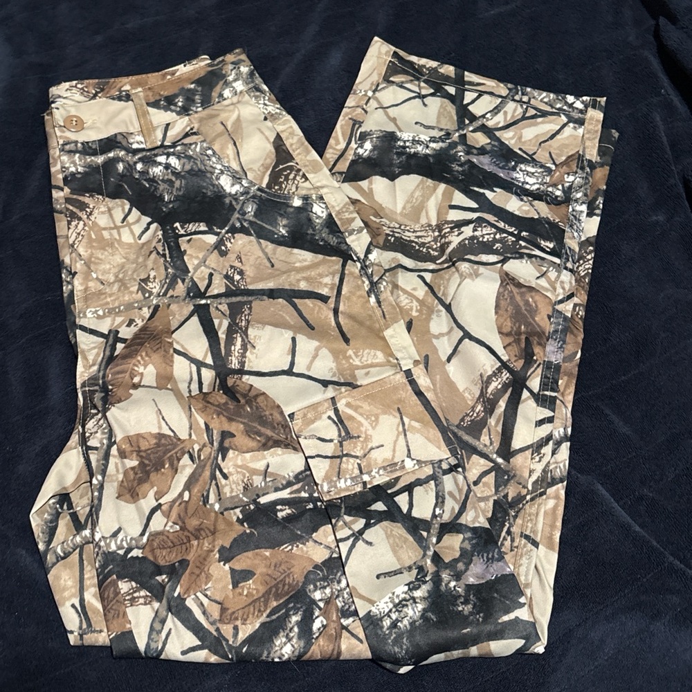 Tree camo cargo pants